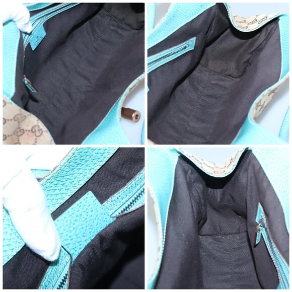 GUCCI GG Canvas Jackie Shoulder Bag Beige - Picture 15 of 16